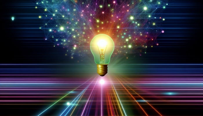 a glowing light bulb of good insights into how to improve your IT infrastructure